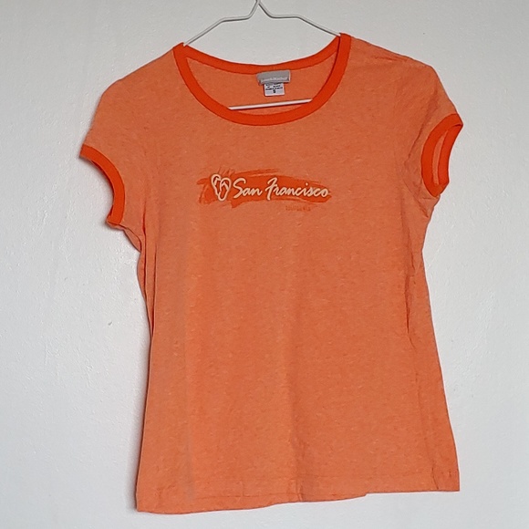 Jones&Mitchell orange t-shirt - Picture 1 of 3
